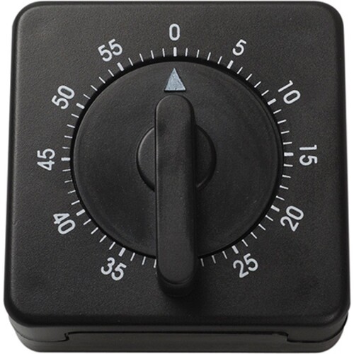 SALON SMART 60 MINUTE SALON TIMER ROUND - Black