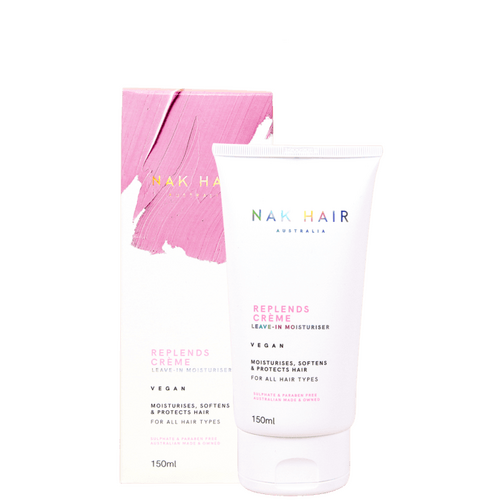 NAK HAIR REPLENDS CREAM LEAVE-IN MOISTURISER 150ml