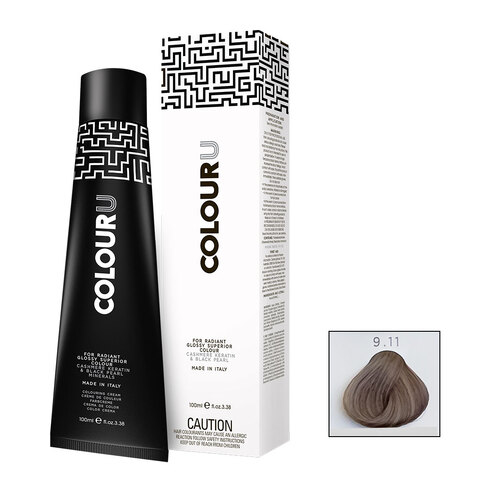 9.11 COLOUR U Instense Ash 100ml
