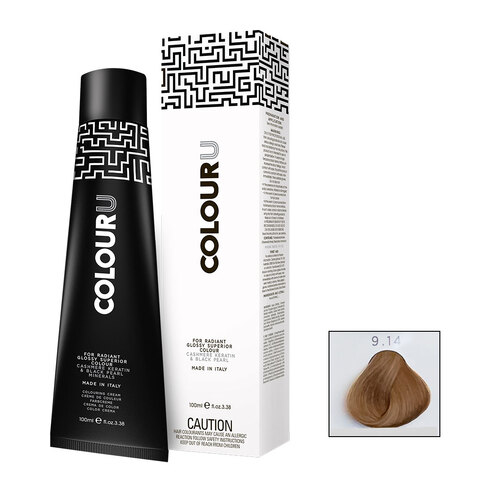 9.14 COLOUR U Ash Copper 100ml