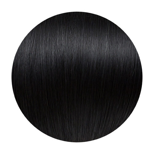 Seamless1 Midnight Human Hair Clip In Extensions  21.5" 5pcs