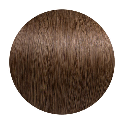 Seamless1 Mocha Human Hair Clip In Extensions 21.5" 5pcs