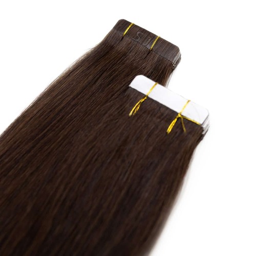 Seamless1 Dark Chocolate Ultimate Tape Hair Extensions 21” 20pcs