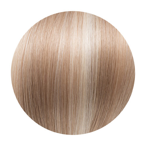 Seamless1 Milkshake/Cinnamon Human Hair Clip In Extensions 21.5" 5pcs