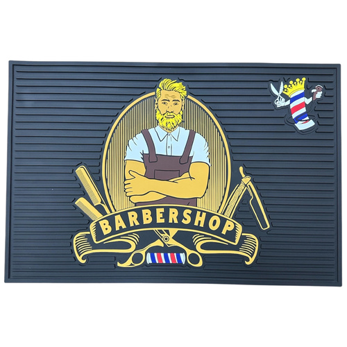 BARBER SHOP TOOL MAT - 45x30cm 