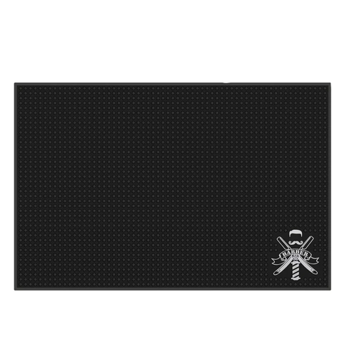 BARBER POLE RAZOR1 LOGO MAT - 45x30cm 