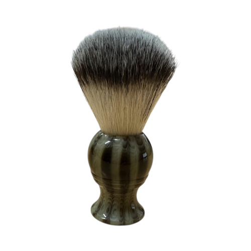 CLASSIC STRIPE HANDLE BARBER SHAVING BRUSH