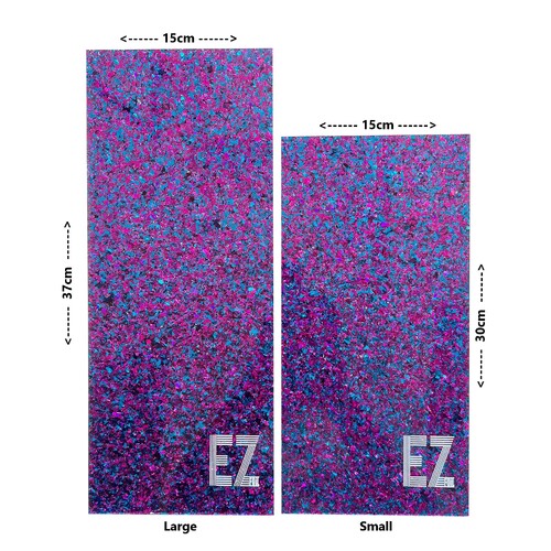 EZ ESSENTIALS PURPLE/BLUE GLITTER FOIL BOARD 15cm x 37cm - Large