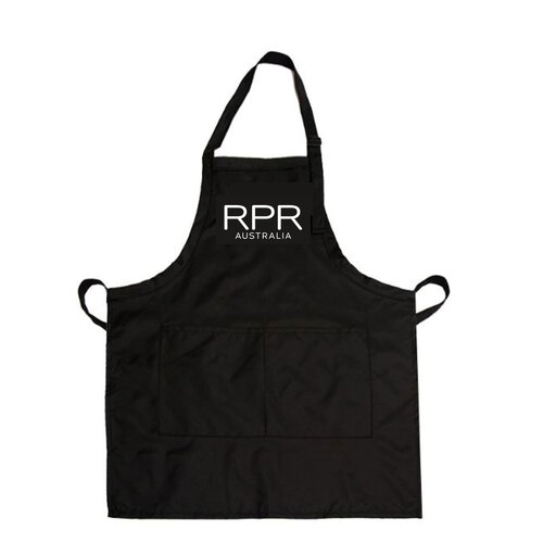 RPR PROFESSIONAL HAIRDRESSING APRON - Black