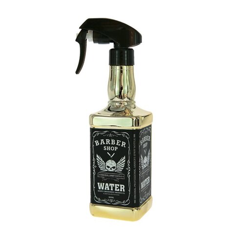 BARBER SHOP WATER SPRAY BOTTLE 500ml - Gold